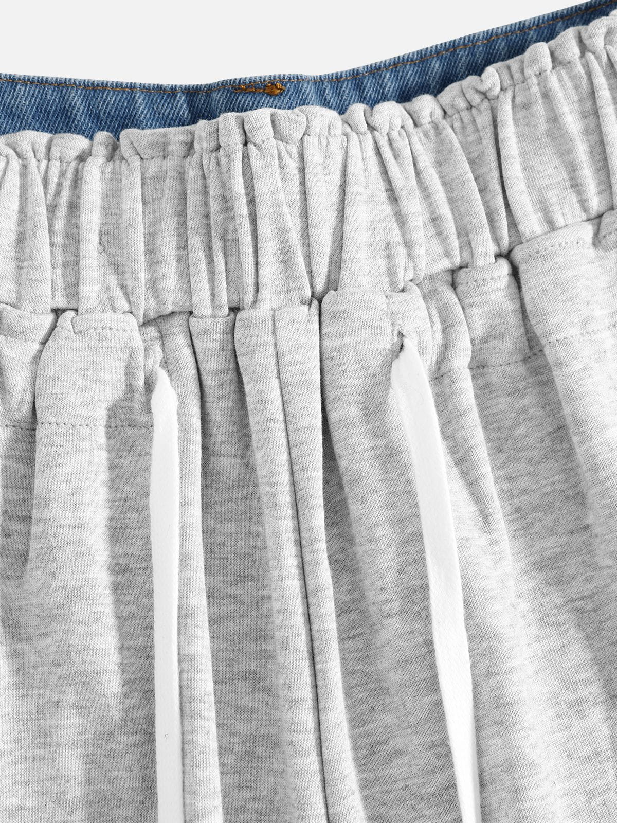 Aelfric Eden Denim Patchwork Sweatpants