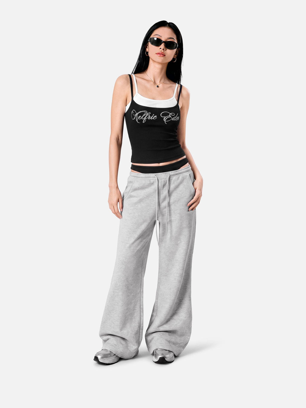 Aelfric Eden Layered Waistband Bootcut Sweatpants