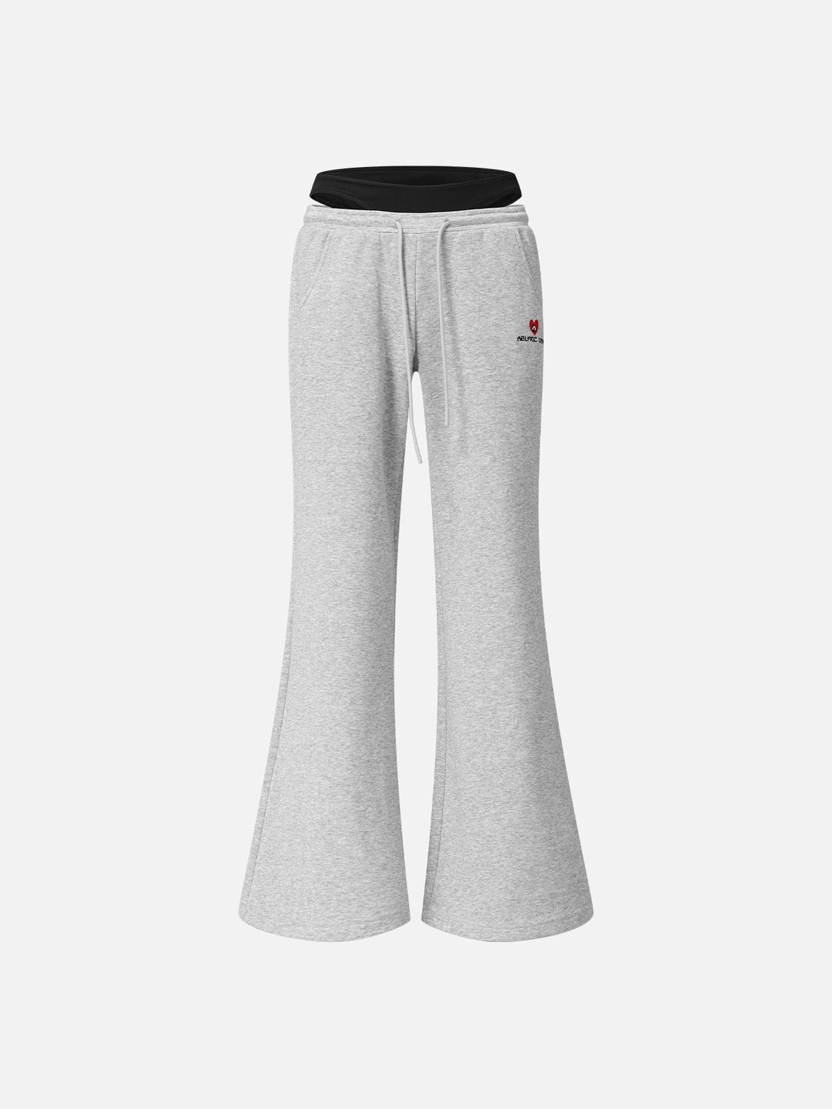 Aelfric Eden Layered Waistband Bootcut Sweatpants
