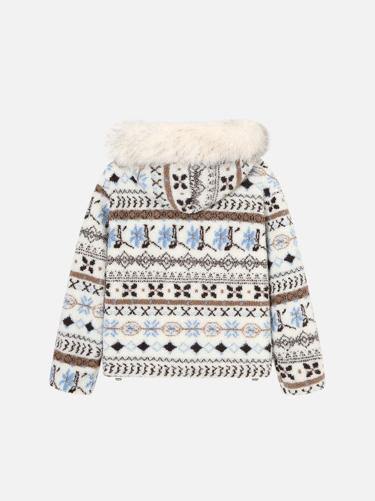 Aelfric Eden Fair Isle Fleece Coat