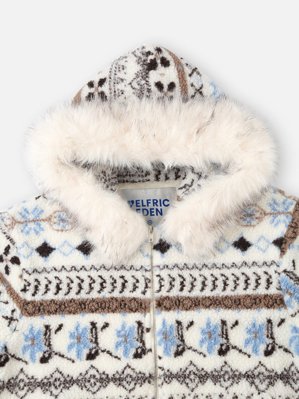 Aelfric Eden Fair Isle Fleece Coat