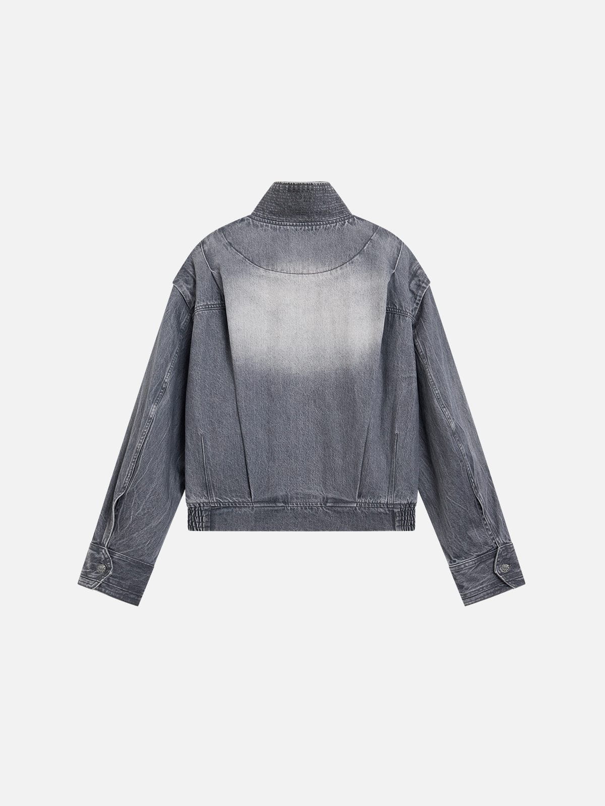 Aelfric Eden Washed Texture Denim Jacket