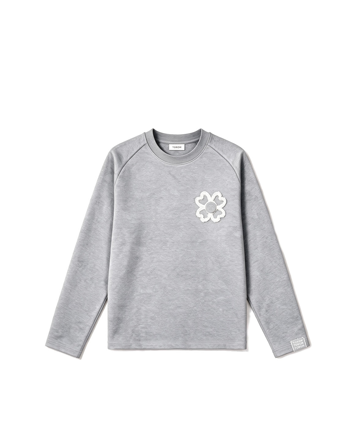 Longsleeve Iconique — Gris Cendré