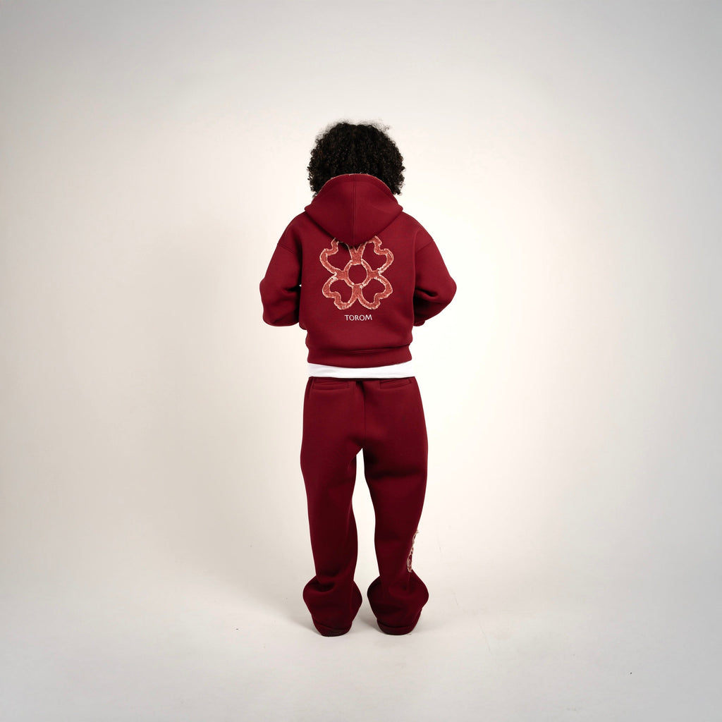 TOROM - Veste Bordeaux Obscur