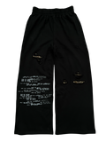 "the end" sweats black