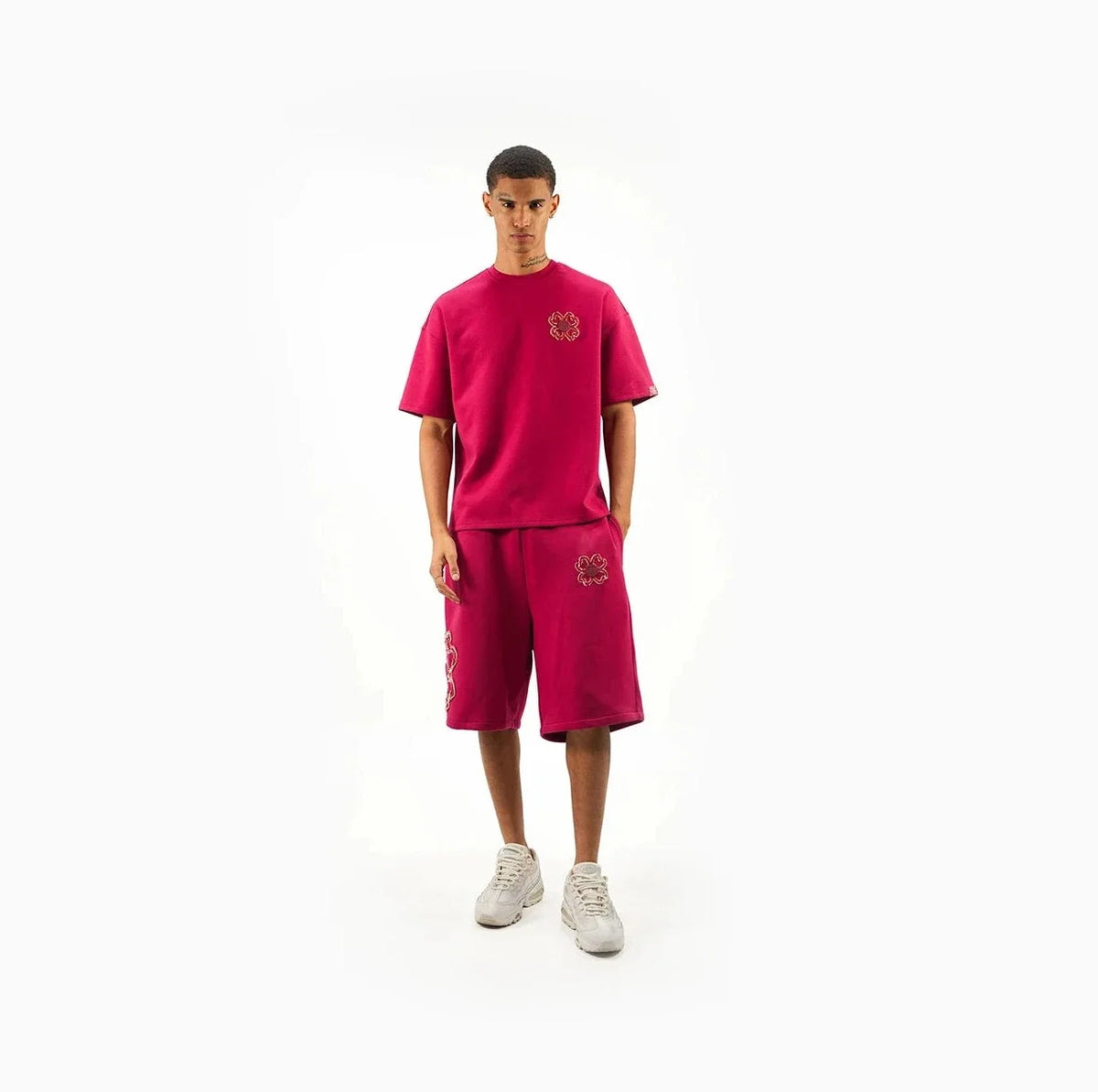 TOROM - T-shirt Bordeaux Obscur