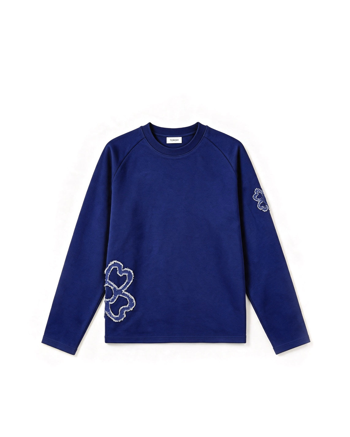 Longsleeve Empreinte — Bleu Nuit