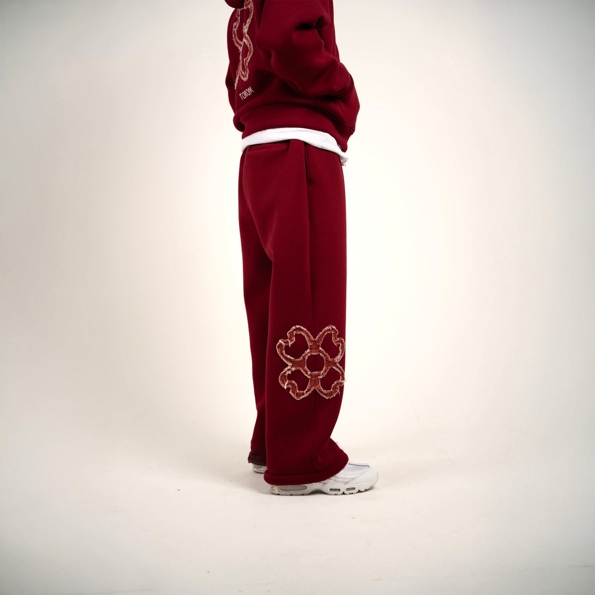 TOROM - Jogging Bordeaux Obscur