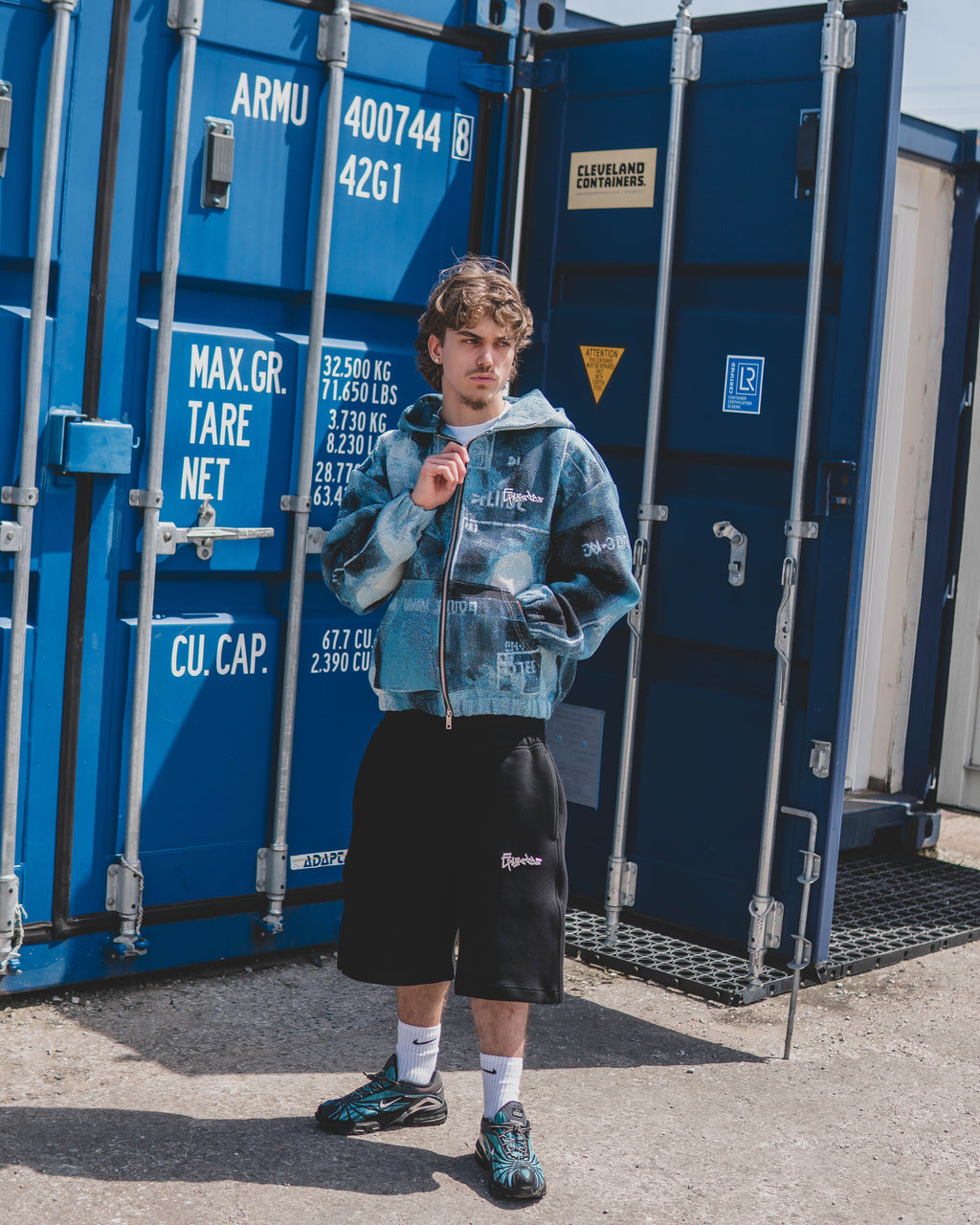 TAG BAGGY SHORTS [630GSM]