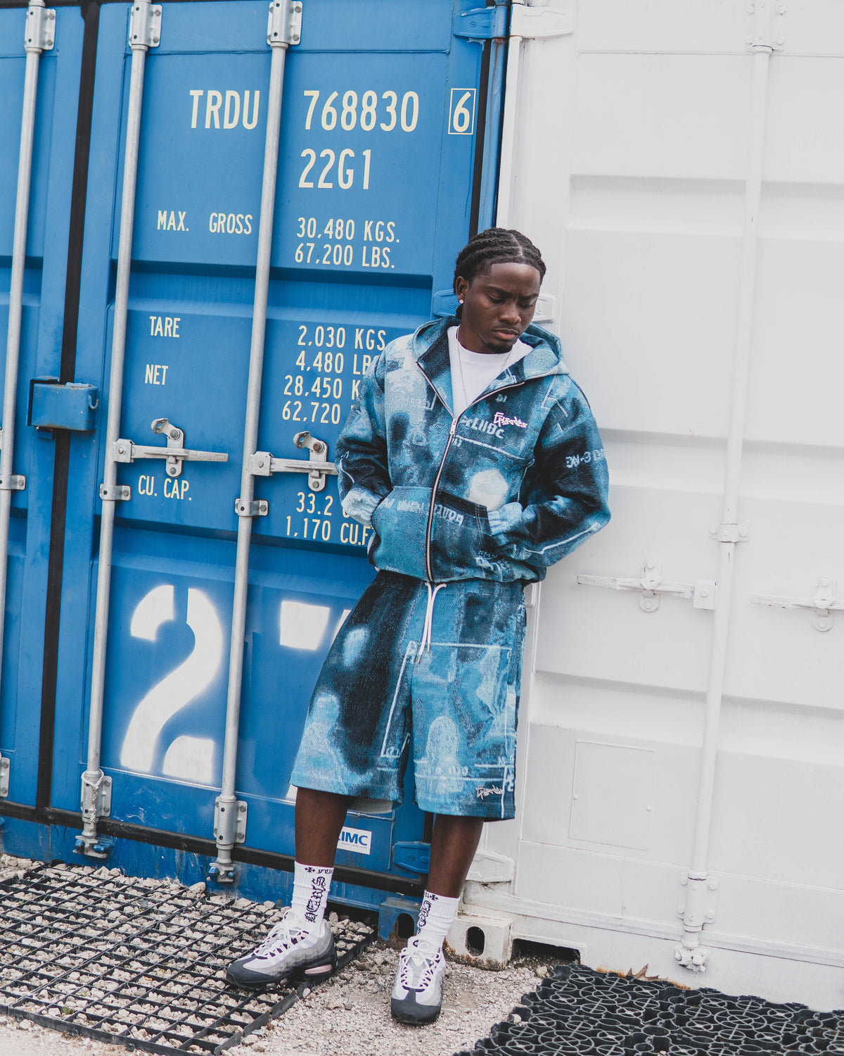 CCTV TAPESTRY BAGGY SHORTS