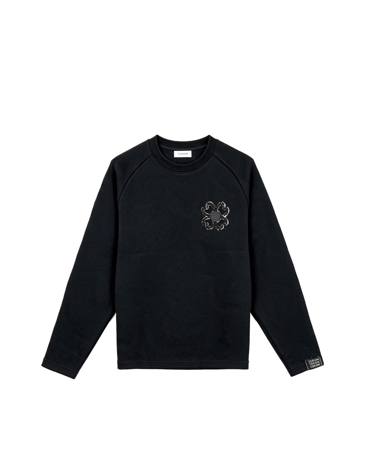 Longsleeve Iconique — Noir Obsidienne