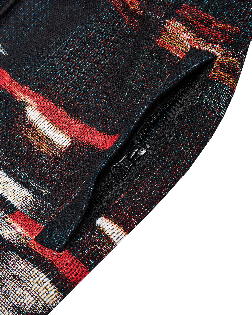 BRAKE-LIGHTS TAPESTRY BAGGY SHORTS