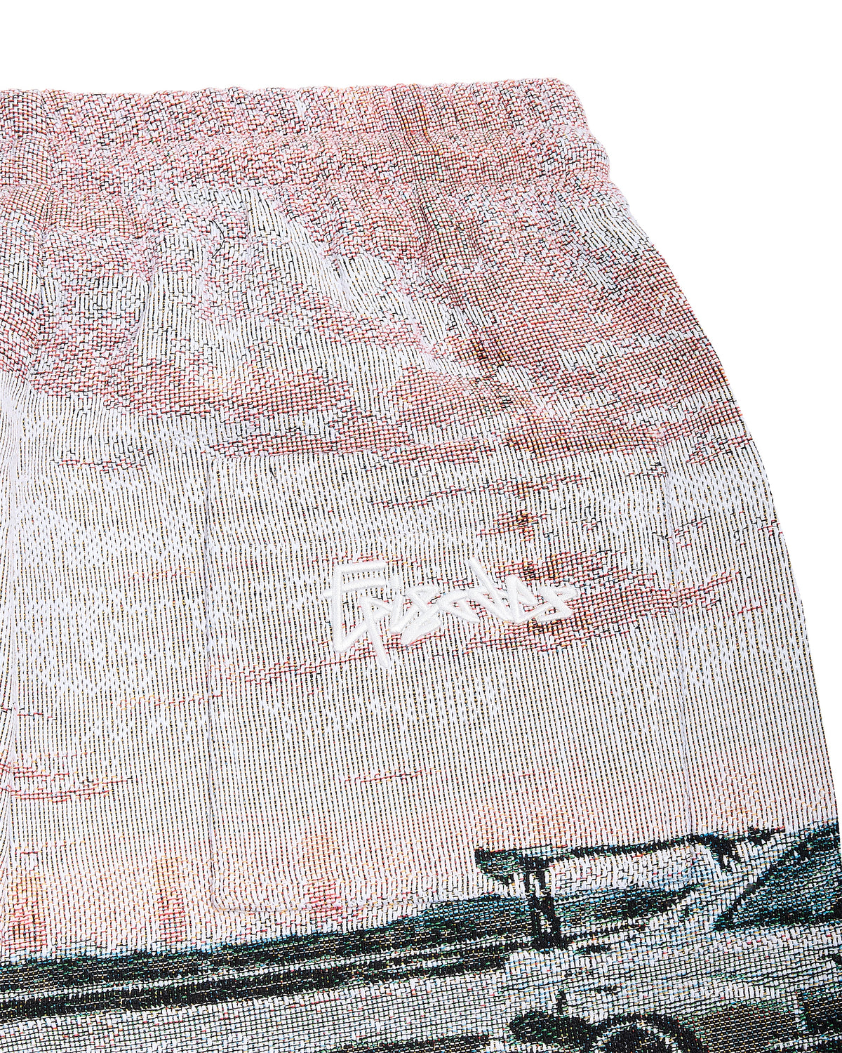 SKYLINE TAPESTRY BAGGY SHORTS