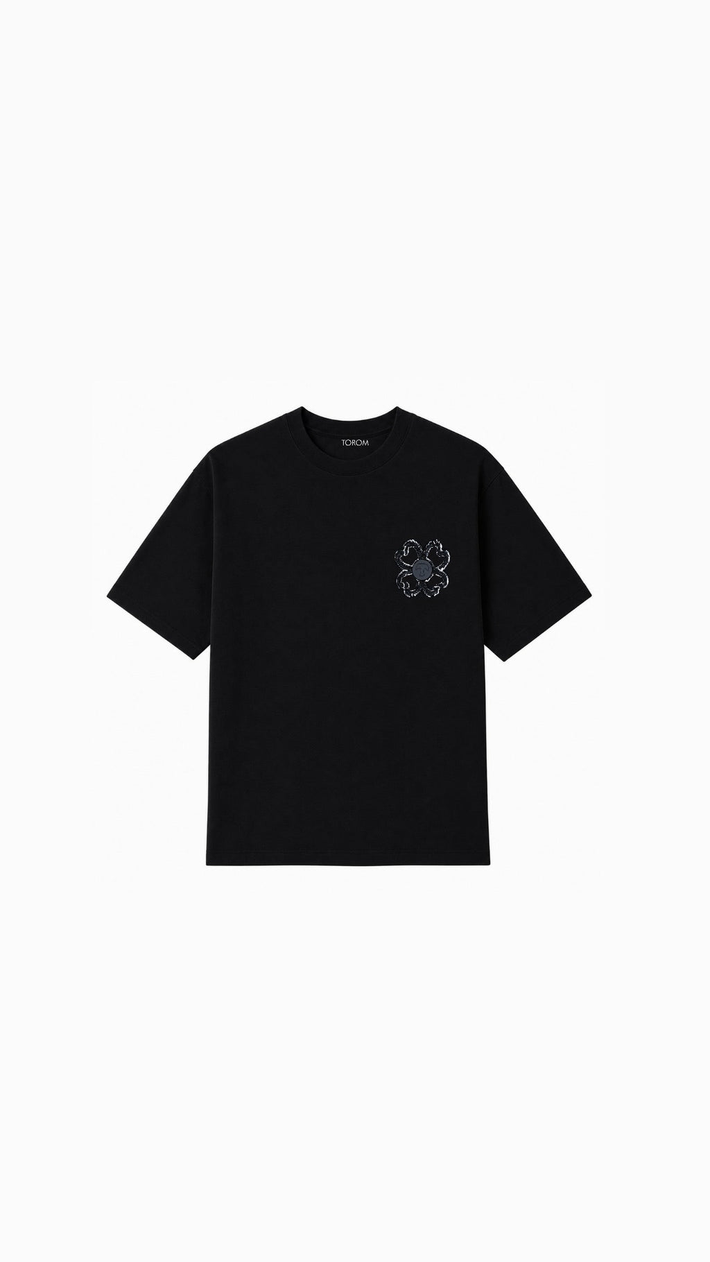 TOROM - T-shirt Noir Obsidienne