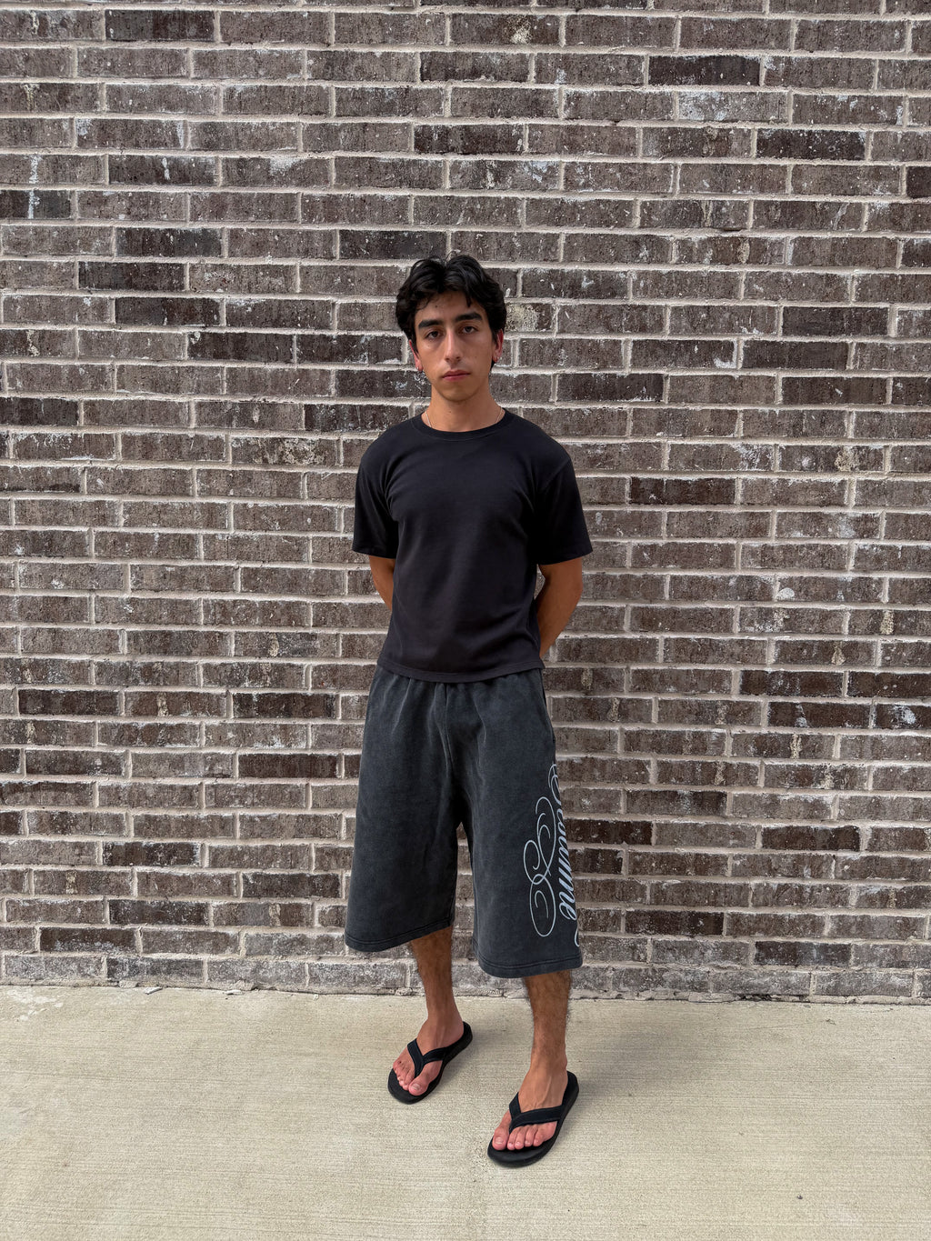 "ghost" sweatshorts