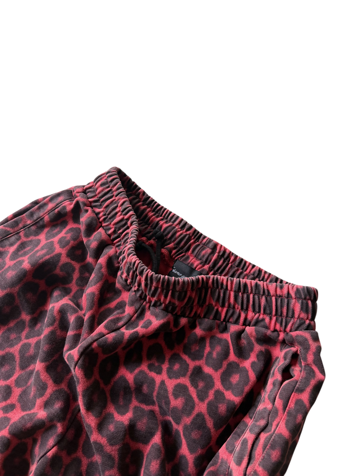 "crimson" sweatshorts