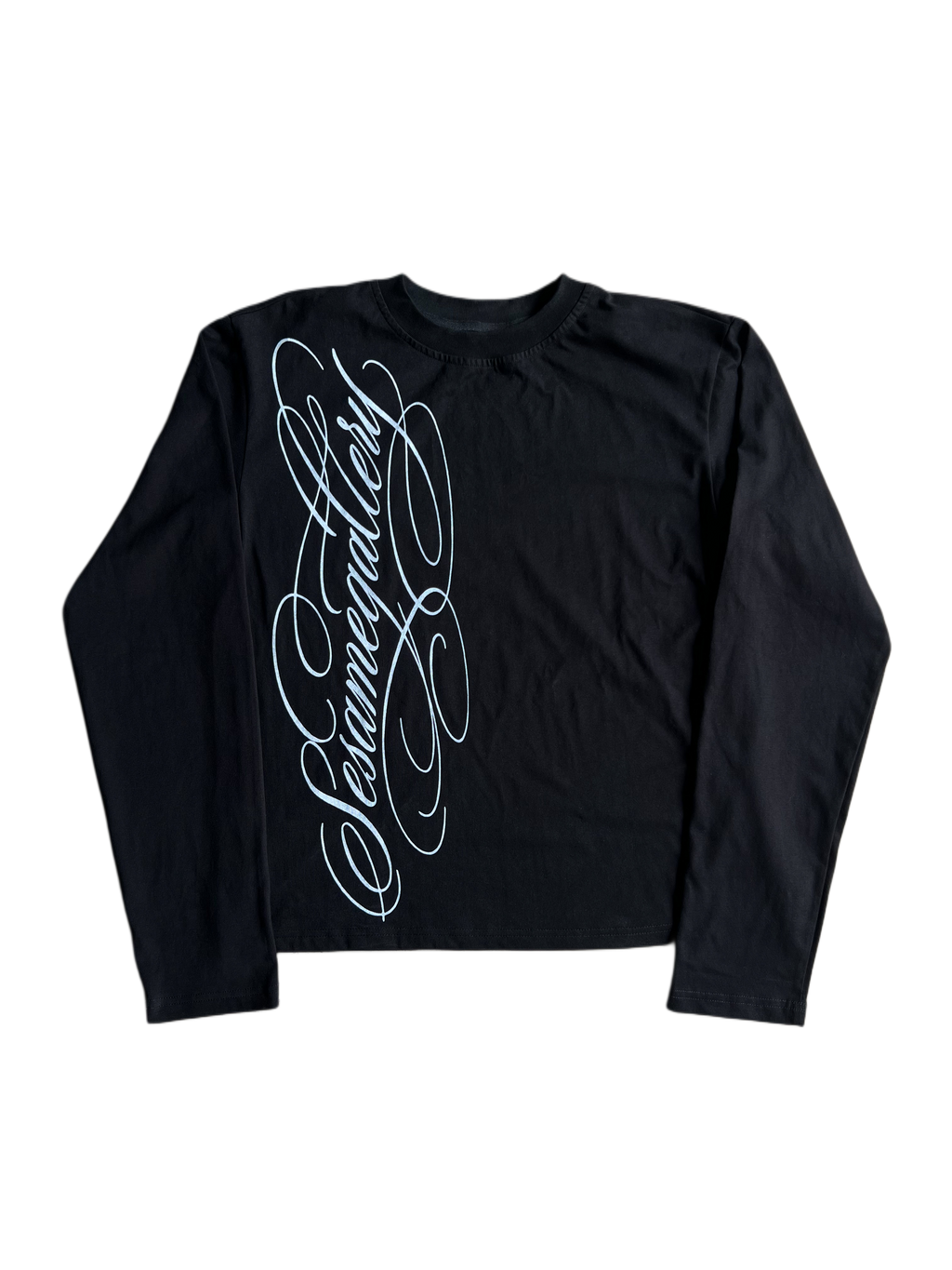 "signature II" long sleeve black