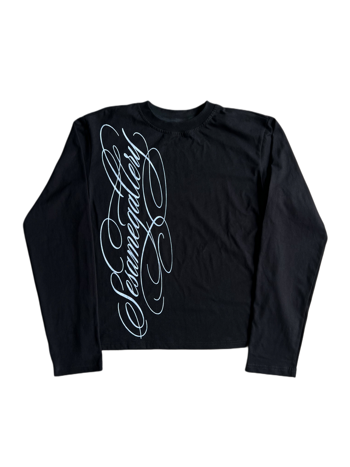 "signature II" long sleeve black