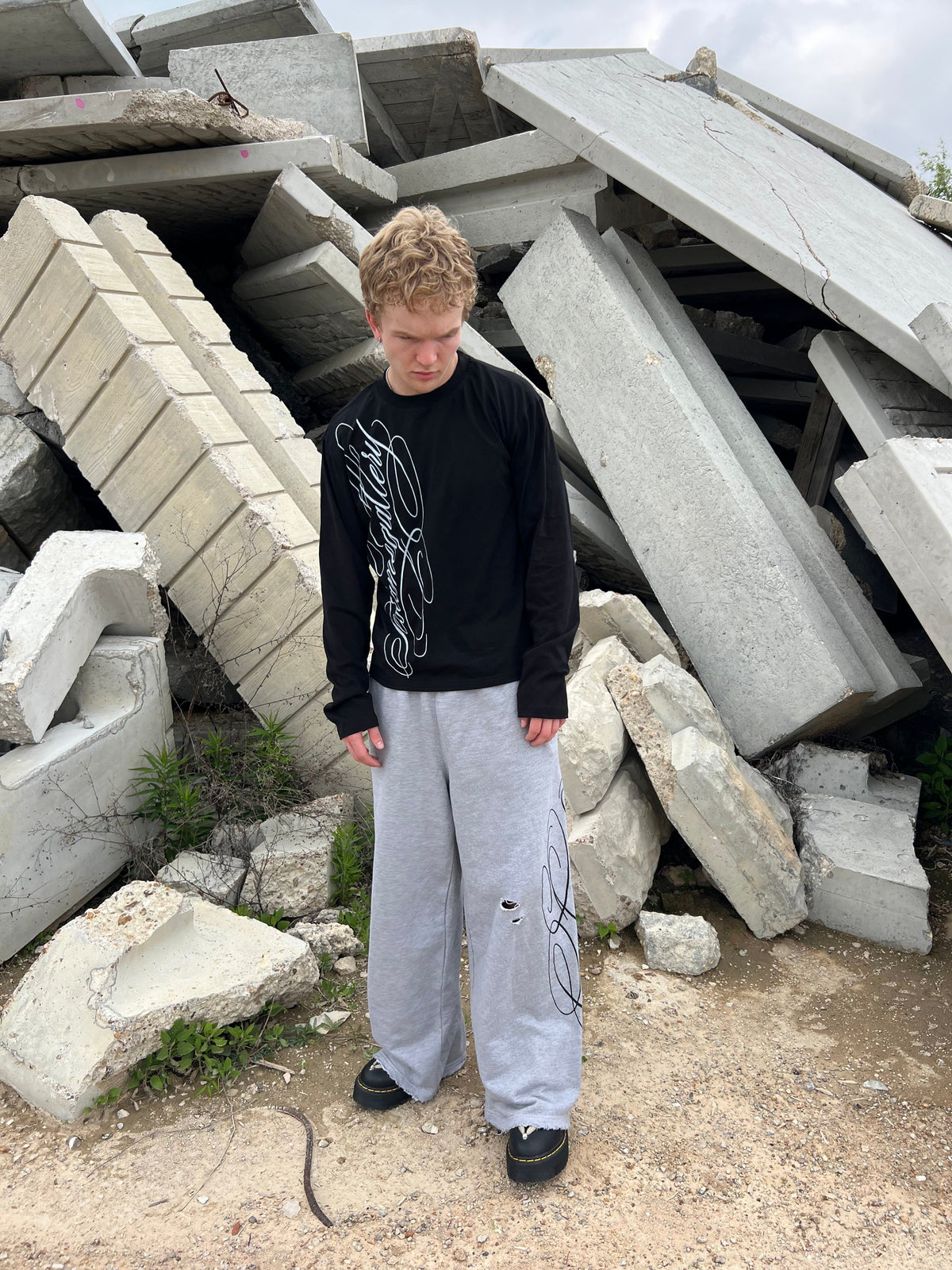 "signature II" sweats grey