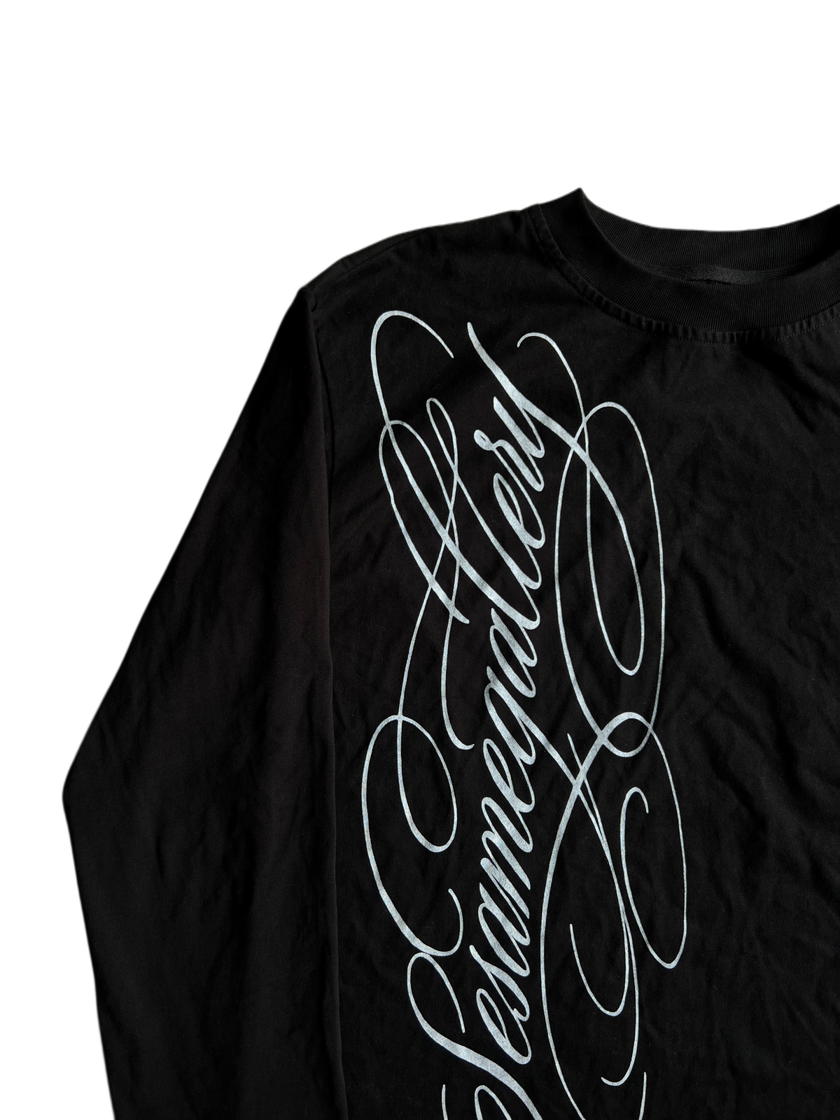 "signature II" long sleeve black