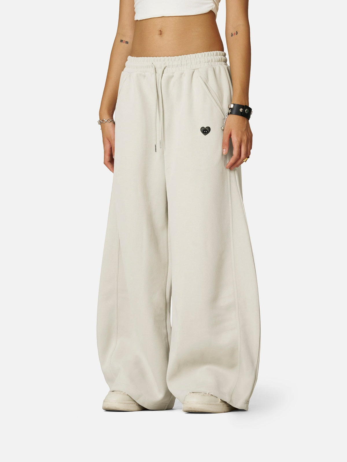 Aelfric Eden Khaki Super Baggy Barrel Sweatpants