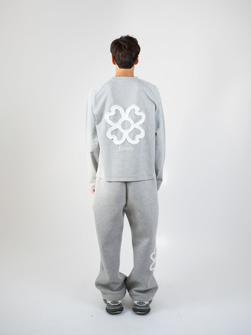 Longsleeve Iconique — Gris Cendré